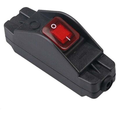 OEM Cordon D'Alimentation À Bouton-poussoir En Ligne Ip65, Interrupteur Étanche, Noir, Marche/arrêt, 30 A, 220 V - Publicité OEM Cordon D'Alimentation À Bouton-poussoir En Ligne Ip65, Interrupteur Étanche, Noir, Marche/arrêt, 30 A, 220 V - Publicité