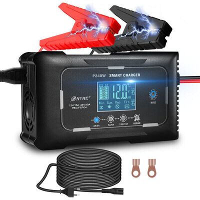 Scotch Chargeur De Batterie Intelligent 12v/24v 15a – Charge Rapide Pour Lithium Et Plomb – Protection Contre Surcharge Et Inversion De Polarité - Lifepo4 - Publicité Scotch Chargeur De Batterie Intelligent 12v/24v 15a – Charge Rapide Pour Lithium Et Plomb – Protection Contre Surcharge Et Inversion De Polarité - Lifepo4 - Publicité