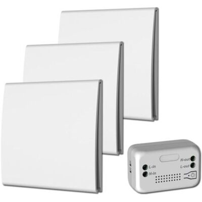 OEM Interrupteur Sans Fil À Énergie Mécanique – Contrôle Sans Câblage Ni Piles – Portée Jusqu'à 200 M – Récepteur 10a 2200w Compact - Publicité OEM Interrupteur Sans Fil À Énergie Mécanique – Contrôle Sans Câblage Ni Piles – Portée Jusqu'à 200 M – Récepteur 10a 2200w Compact - Publicité