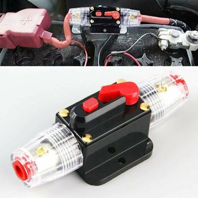 OEM 60a Auto Disjoncteur Protection De Voiture 12v - 24v Dc Avec Commutateur Manuel De Réinitialisation De Fusible - Publicité OEM 60a Auto Disjoncteur Protection De Voiture 12v - 24v Dc Avec Commutateur Manuel De Réinitialisation De Fusible - Publicité