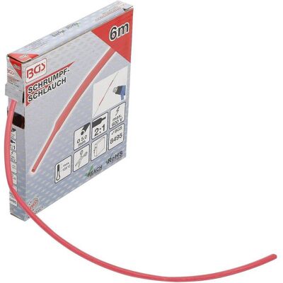 Boîte De Gaines Thermorétractables 6 M D.5 Mm - Rouge, Protection Et Isolation Électrique - D-work - Publicité Boîte De Gaines Thermorétractables 6 M D.5 Mm - Rouge, Protection Et Isolation Électrique - D-work - Publicité
