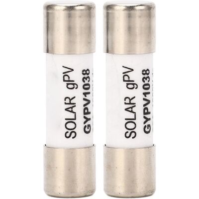 OEM Jeffergarden 2pcs Solar Pv Fuse Protection De Court-circuit En Porcelaine Core De Quartz 1000vdc 30a-dou - Publicité OEM Jeffergarden 2pcs Solar Pv Fuse Protection De Court-circuit En Porcelaine Core De Quartz 1000vdc 30a-dou - Publicité