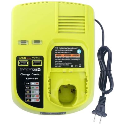 OEM Convient Au Chargeur De Batterie Ryobi 12v-18v Électroportatif Nicrnimh Avec 2usb-crezuo - Publicité OEM Convient Au Chargeur De Batterie Ryobi 12v-18v Électroportatif Nicrnimh Avec 2usb-crezuo - Publicité