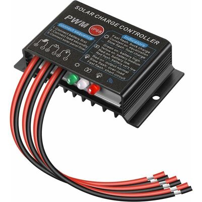 OEM Contrôleur De Charge Solaire Pwm 20a 12v/24v Ip68 Avec Protection Intelligente Et Détection Automatique - Publicité OEM Contrôleur De Charge Solaire Pwm 20a 12v/24v Ip68 Avec Protection Intelligente Et Détection Automatique - Publicité
