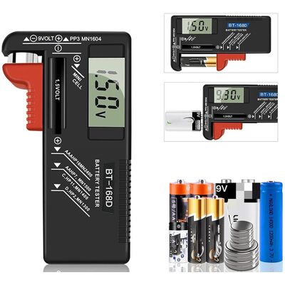 AHLSEN Bravix Testeur De Piles Numérique,testeur De Piles Universel,batterie Testeur,pour Aa, Aaa, C, D, Pp3, 9v, 1.5v, Piles Bouton - Fonctionne Sans Pile - Publicité AHLSEN Bravix Testeur De Piles Numérique,testeur De Piles Universel,batterie Testeur,pour Aa, Aaa, C, D, Pp3, 9v, 1.5v, Piles Bouton - Fonctionne Sans Pile - Publicité