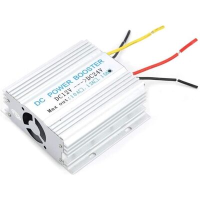 MOXIE Convertisseur De Puissance, Alimentation De Voiture 12v À 24v Convertisseur Dc-dc Inverter 15a - Publicité MOXIE Convertisseur De Puissance, Alimentation De Voiture 12v À 24v Convertisseur Dc-dc Inverter 15a - Publicité