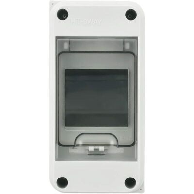 OEM Coffret Electrique Etanche Exterieur Ip65, 3 Modules, Abs De Surface En Plastique, Boite De Boitier Etanche Electrique Exterieur, Armoire De Contrôle, Coffret Modulaire Boitier De Jonction (3 Way) - Publicité OEM Coffret Electrique Etanche Exterieur Ip65, 3 Modules, Abs De Surface En Plastique, Boite De Boitier Etanche Electrique Exterieur, Armoire De Contrôle, Coffret Modulaire Boitier De Jonction (3 Way) - Publicité