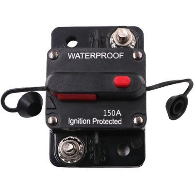 OEM Disjoncteur De Voiture 150a Dc 12v-48v – Étanche Avec Réinitialisation Manuelle – Protection Pour Moteur Auto, Bateau, Vélo, Audio-dou - Publicité OEM Disjoncteur De Voiture 150a Dc 12v-48v – Étanche Avec Réinitialisation Manuelle – Protection Pour Moteur Auto, Bateau, Vélo, Audio-dou - Publicité
