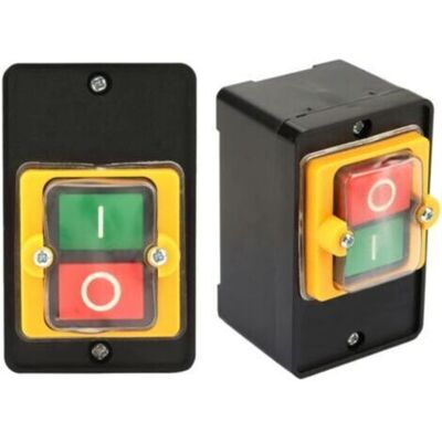 ABYSSE Perceuse, Étanche, Table - Ac220 V/380 V 10 A Interrupteur À Pression Marche/arrêt Étanche Pour Scie Circulaire De Table - Publicité ABYSSE Perceuse, Étanche, Table - Ac220 V/380 V 10 A Interrupteur À Pression Marche/arrêt Étanche Pour Scie Circulaire De Table - Publicité