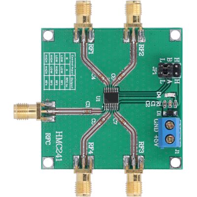 LBVIE Module De Commutation Rf 1 Pôle Cc-3,5 Ghz 4 Voies, Accessoire De Carte De Commutation Sans Fil Hmc241 - Publicité LBVIE Module De Commutation Rf 1 Pôle Cc-3,5 Ghz 4 Voies, Accessoire De Carte De Commutation Sans Fil Hmc241 - Publicité