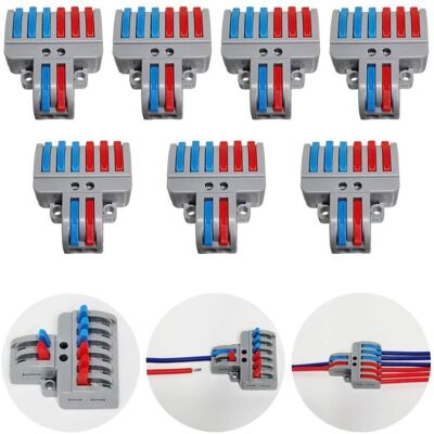 OEM Jeu De Bornes De Raccordement Électrique 7 Pièces – Connecteurs À Levier 8 Pôles – Résistance À La Corrosion – Installation Rapide - Publicité OEM Jeu De Bornes De Raccordement Électrique 7 Pièces – Connecteurs À Levier 8 Pôles – Résistance À La Corrosion – Installation Rapide - Publicité