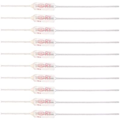 OEM Jeffergarden 10 Pièces 250vac 10a Fusible Thermique 240℃/464℉, Coupure De Fusible Thermique De Coque Métallique, Fusible De Température Tf 72-250℃ (240℃) - Publicité OEM Jeffergarden 10 Pièces 250vac 10a Fusible Thermique 240℃/464℉, Coupure De Fusible Thermique De Coque Métallique, Fusible De Température Tf 72-250℃ (240℃) - Publicité