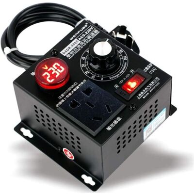 MOXIE Gradateur, Ac 220v 9a 4000w Scr Régulateur De Tension Moteur Ventilateur Régulateur Régulateur De Vitesse Variateur - Publicité MOXIE Gradateur, Ac 220v 9a 4000w Scr Régulateur De Tension Moteur Ventilateur Régulateur Régulateur De Vitesse Variateur - Publicité