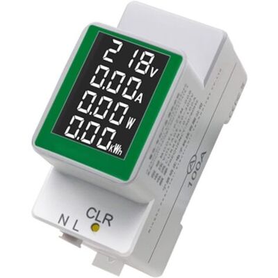 ABYSSE Compteur D'Énergie Électrique Wattmètre Multimètre Pzem-008 Compteur D'Énergie Électrique Ac50-300v/100a Ampèremètre Affichage Numérique Testeur De Tension Wattmètre - Publicité ABYSSE Compteur D'Énergie Électrique Wattmètre Multimètre Pzem-008 Compteur D'Énergie Électrique Ac50-300v/100a Ampèremètre Affichage Numérique Testeur De Tension Wattmètre - Publicité
