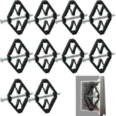 SANS MARQUE Lot De 10 Tiges De Support De Cassette De Type 118 - Accessoires D'Électricien - Fixation Murale - Outil De Réparation - Publicité SANS MARQUE Lot De 10 Tiges De Support De Cassette De Type 118 - Accessoires D'Électricien - Fixation Murale - Outil De Réparation - Publicité
