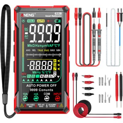 OEM Multimètre Numérique Intelligent 9999 Points Rechargeable Mesure Résistance Tension - Publicité OEM Multimètre Numérique Intelligent 9999 Points Rechargeable Mesure Résistance Tension - Publicité