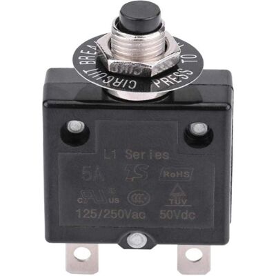 OEM Disjoncteur 5a 8a 10a 15a 18a 20a 30a Interrupteur Thermique De Réinitialisation En Option, 125-250v Ac 50v Dc Disjoncteur À Bouton-poussoir De Protection Contre Les Surcharges De Courant(5 Am-dou - Publicité OEM Disjoncteur 5a 8a 10a 15a 18a 20a 30a Interrupteur Thermique De Réinitialisation En Option, 125-250v Ac 50v Dc Disjoncteur À Bouton-poussoir De Protection Contre Les Surcharges De Courant(5 Am-dou - Publicité