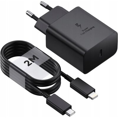 OEM Chargeur Mural Rapide Pd 45 W + Câble Iphone 200 Cm Koanni - Publicité OEM Chargeur Mural Rapide Pd 45 W + Câble Iphone 200 Cm Koanni - Publicité