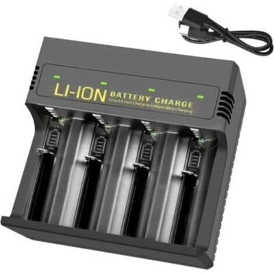 OEM Chargeur De Batterie Universel Pour Piles Rechargeables C Aa Aaa, Nimh Nicd Li-ion, Charge Rapide Usb-c Avec Fonction De Décharge, 4 Emplacements Indépendants. Publicité OEM Chargeur De Batterie Universel Pour Piles Rechargeables C Aa Aaa, Nimh Nicd Li-ion, Charge Rapide Usb-c Avec Fonction De Décharge, 4 Emplacements Indépendants. Publicité