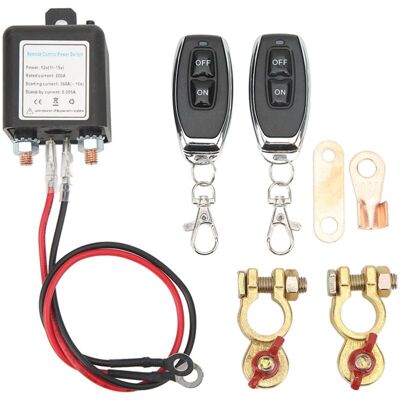 MOXIE Interrupteur De Déconnexion De Batterie À Distance, Interrupteur De Coupure De Voiture Dc 12 V, Antivol, Coupe-circuit Principal Avec Borne En Cuivre Télécommandée Pour Voiture (12v200a) Npterbl - Publicité MOXIE Interrupteur De Déconnexion De Batterie À Distance, Interrupteur De Coupure De Voiture Dc 12 V, Antivol, Coupe-circuit Principal Avec Borne En Cuivre Télécommandée Pour Voiture (12v200a) Npterbl - Publicité