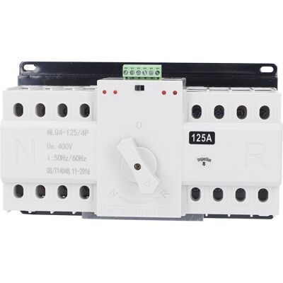 WEYTOLL Commutateur De Transfert Automatique À Double Puissance, Qualité Cb, Micro Coupure Ats Nlq4-125-4p 400v - Publicité WEYTOLL Commutateur De Transfert Automatique À Double Puissance, Qualité Cb, Micro Coupure Ats Nlq4-125-4p 400v - Publicité