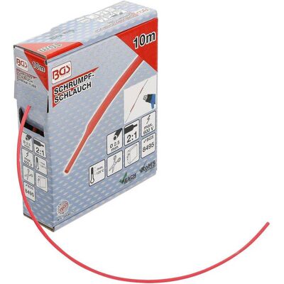 Boîte De Gaines Thermorétractables 10 M D. 2,5 Mm - Rouge, Protection Et Isolation Électrique - D-work - Publicité Boîte De Gaines Thermorétractables 10 M D. 2,5 Mm - Rouge, Protection Et Isolation Électrique - D-work - Publicité
