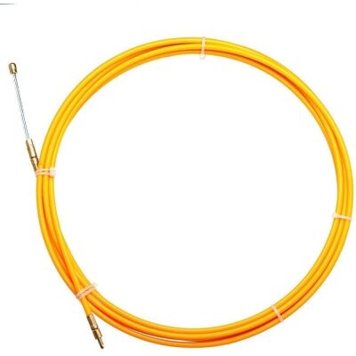 OEM Tire Fils Nylon D=6mm L=25m Fibre De Verre Fil Cable Tige Électricien Poussoir Extracteur Conduit Poisson - Publicité OEM Tire Fils Nylon D=6mm L=25m Fibre De Verre Fil Cable Tige Électricien Poussoir Extracteur Conduit Poisson - Publicité
