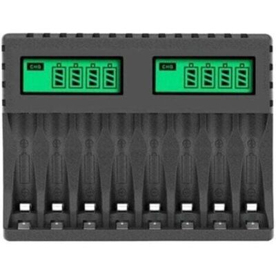 OEM Chargeur De Batterie Écran Lcd Chargeurs Intelligents Intelligents À 8 Emplacements Pour Piles Rechargeables Aa/aaa Nicd Nimh Chargeur Aa Aaa, - Publicité OEM Chargeur De Batterie Écran Lcd Chargeurs Intelligents Intelligents À 8 Emplacements Pour Piles Rechargeables Aa/aaa Nicd Nimh Chargeur Aa Aaa, - Publicité