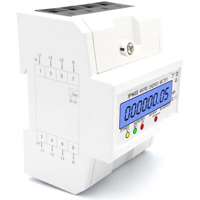 Scotch Compteur D'Énergie Triphasé À 4 Fils 220/380v 5-80a Consommation D'Énergie Compteur Kwh Installation Sur Rail Din Compteur D'Électricité Numérique Avec Écran Lcd Rétroéclairé,blanc - Publicité Scotch Compteur D'Énergie Triphasé À 4 Fils 220/380v 5-80a Consommation D'Énergie Compteur Kwh Installation Sur Rail Din Compteur D'Électricité Numérique Avec Écran Lcd Rétroéclairé,blanc - Publicité