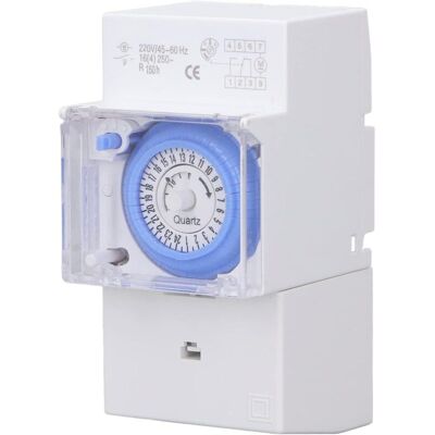 OEM Minuterie Mécanique Étanche, Horloge Programmable 24h Programmateur Pour Chauffe Eau Électrique-dou - Publicité OEM Minuterie Mécanique Étanche, Horloge Programmable 24h Programmateur Pour Chauffe Eau Électrique-dou - Publicité