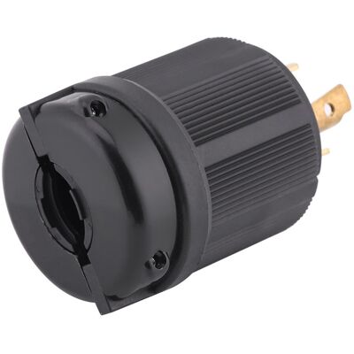 LBVIE Connecteur De Prise Électrique À Verrouillage Par Rotation Nema L14-30p 30a 125v-250v À 4 Fils - Publicité LBVIE Connecteur De Prise Électrique À Verrouillage Par Rotation Nema L14-30p 30a 125v-250v À 4 Fils - Publicité