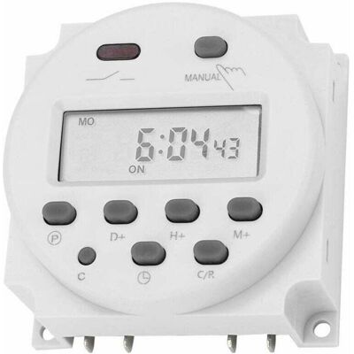 OEM Interrupteur Horaire 12 V Cc 16 A Avec Affichage Lcd, Relais Horaire Électronique Programmable Numérique, Microcontrôleur De Puissance Pour Microscope Numérique Lcd. Publicité OEM Interrupteur Horaire 12 V Cc 16 A Avec Affichage Lcd, Relais Horaire Électronique Programmable Numérique, Microcontrôleur De Puissance Pour Microscope Numérique Lcd. Publicité