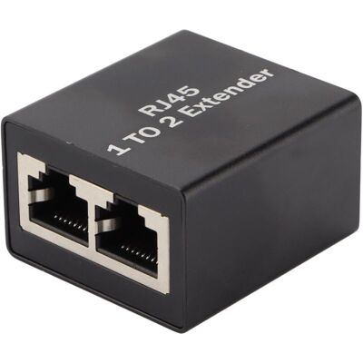 MOXIE Sjlerst Répartiteur Ethernet Adaptateur De Connecteur Réseau Rj45 Répartiteur D'Extension De Prise Ethernet Répartiteur Un À Deux - Publicité MOXIE Sjlerst Répartiteur Ethernet Adaptateur De Connecteur Réseau Rj45 Répartiteur D'Extension De Prise Ethernet Répartiteur Un À Deux - Publicité