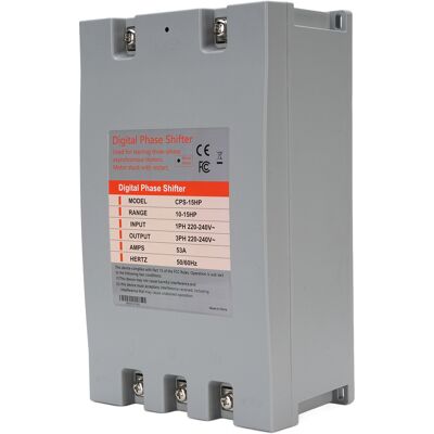 WEYTOLL Déphaseur Numérique Convertisseur Simple À 3 10-15 Chevaux 30amp Ac Onduleur Industriel - Publicité WEYTOLL Déphaseur Numérique Convertisseur Simple À 3 10-15 Chevaux 30amp Ac Onduleur Industriel - Publicité