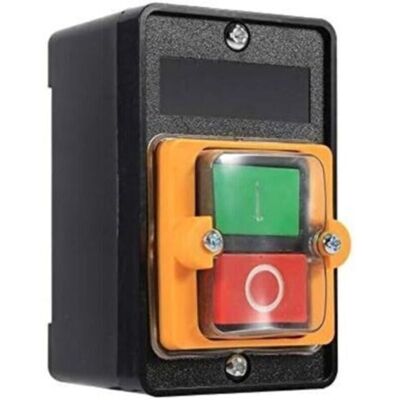 OEM Commutateur À Bouton Poussoir, Ac220v / 380v 10a Interrupteur À Bouton De Commande De Puissance Étanche Monophasé/triphasé, Bouton De Commande Marche/arrêt Avec Coquillage, Interrupteur Machi - Publicité OEM Commutateur À Bouton Poussoir, Ac220v / 380v 10a Interrupteur À Bouton De Commande De Puissance Étanche Monophasé/triphasé, Bouton De Commande Marche/arrêt Avec Coquillage, Interrupteur Machi - Publicité