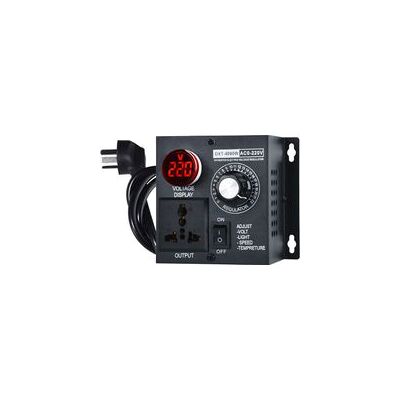 OEM Régulateur De Tension Électronique 220 V Ca, 4000 W – Régulateur De Tension – Variateur De Vitesse – Avec Prise Européenne - Publicité OEM Régulateur De Tension Électronique 220 V Ca, 4000 W – Régulateur De Tension – Variateur De Vitesse – Avec Prise Européenne - Publicité