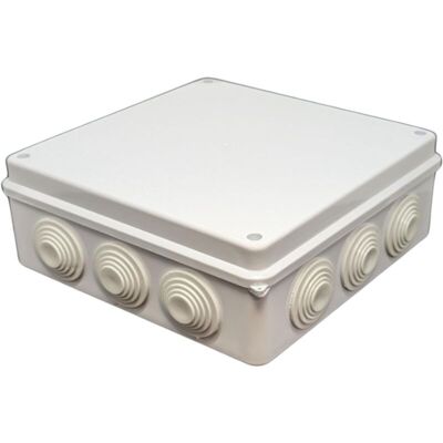 OEM Boîte De Distribution Blanche 200x200x80mm Avec 12 Ouvertures I Boîte De Dérivation En Saillie - Ip65-dou - Publicité OEM Boîte De Distribution Blanche 200x200x80mm Avec 12 Ouvertures I Boîte De Dérivation En Saillie - Ip65-dou - Publicité