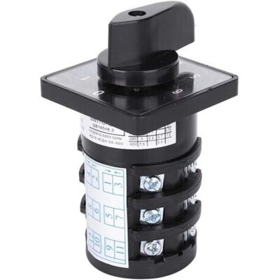 ABYSSE Hz5b-20/3.0-6 Commutateur Rotatif Commutateur À Came 20a Ac 500v Ui 50hz 4w 12 Pôles 7 Positions Commutateur Inverseur - Publicité ABYSSE Hz5b-20/3.0-6 Commutateur Rotatif Commutateur À Came 20a Ac 500v Ui 50hz 4w 12 Pôles 7 Positions Commutateur Inverseur - Publicité