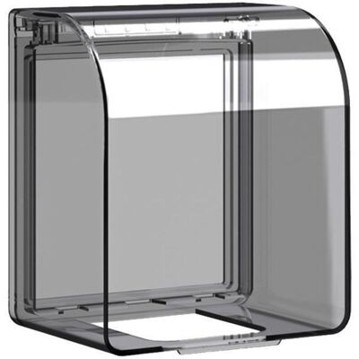 OEM Couvercle Étanche Pour Prises De Courant De Type 86 (869275 Mm), Couvercle Étanche, Cache-prise, Cache-interrupteur Pour Salle De Bain Et Cuisine (version Plus Haute, Noire Transparente) - Publicité OEM Couvercle Étanche Pour Prises De Courant De Type 86 (869275 Mm), Couvercle Étanche, Cache-prise, Cache-interrupteur Pour Salle De Bain Et Cuisine (version Plus Haute, Noire Transparente) - Publicité