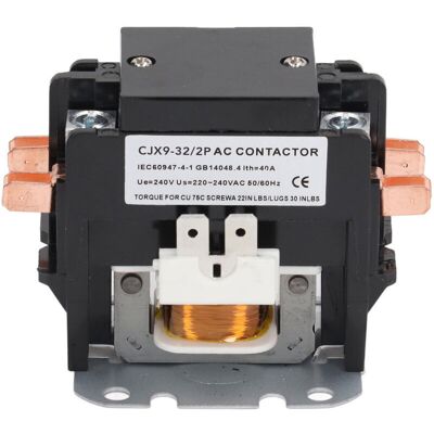 OEM Contacteur De Climatiseur 32a, Contacts En Alliage D'Argent, Relais De Contacteur Ac À 2 Pôles Pour La Distribution D'Énergie 240v-crezuo - Publicité OEM Contacteur De Climatiseur 32a, Contacts En Alliage D'Argent, Relais De Contacteur Ac À 2 Pôles Pour La Distribution D'Énergie 240v-crezuo - Publicité