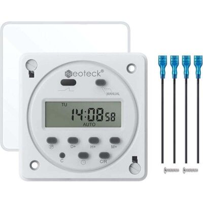 OEM 12v 16a Prise Programmateur Digital À 16 Programmes Horloge Programmable Minuteur Prise Electrique Avec Lcd Affichage Numérique Antivol Avec Boîtier Étanche/ensemble De Borniers De Connexion - - Publicité OEM 12v 16a Prise Programmateur Digital À 16 Programmes Horloge Programmable Minuteur Prise Electrique Avec Lcd Affichage Numérique Antivol Avec Boîtier Étanche/ensemble De Borniers De Connexion - - Publicité