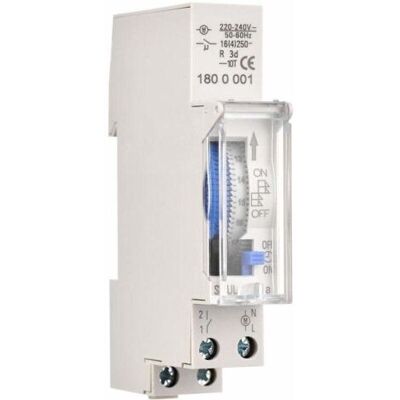ABYSSE Minuterie Mécanique De 24 Heures Minuterie Minimale De 15 Minutes Montage Sur Rail Batterie Intégrée, Sul180a Ac220-240v Gris - Sul180a Ac220-240v Gris..debuns - Publicité ABYSSE Minuterie Mécanique De 24 Heures Minuterie Minimale De 15 Minutes Montage Sur Rail Batterie Intégrée, Sul180a Ac220-240v Gris - Sul180a Ac220-240v Gris..debuns - Publicité