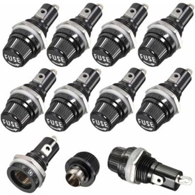 OEM 10 Pièces 5 X 20mm Porte Fusible Ac 10a 250v Noir Porte Fusible À Capuchon À Vis. Porte Fusible À Capuchon À Vis Monté Sur Panneau - Publicité OEM 10 Pièces 5 X 20mm Porte Fusible Ac 10a 250v Noir Porte Fusible À Capuchon À Vis. Porte Fusible À Capuchon À Vis Monté Sur Panneau - Publicité
