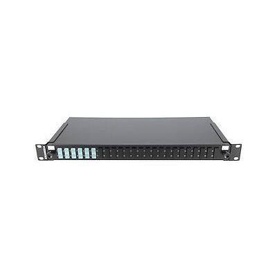 Gigamedia Tirra6scom3 Tiroir Optique Noir 1u Multimode Om3 Équipé 6 Raccords Sc Duplex Turquoises - Publicité Gigamedia Tirra6scom3 Tiroir Optique Noir 1u Multimode Om3 Équipé 6 Raccords Sc Duplex Turquoises - Publicité