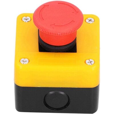 OEM Bouton Arrêt Urgence Étanche 10a 1no 1nc Interrupteur Poussoir Ascenseur Rouge Champignon - Publicité OEM Bouton Arrêt Urgence Étanche 10a 1no 1nc Interrupteur Poussoir Ascenseur Rouge Champignon - Publicité