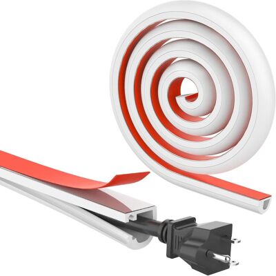 OEM Goulotte Pvc Invisible, Auto-adhésive Et Anti-entraînement, Pour Câbles Domestiques Et Réseaux, Montage En Surface. Longueur : 5 Mètres. Couleur : Blanc. Publicité OEM Goulotte Pvc Invisible, Auto-adhésive Et Anti-entraînement, Pour Câbles Domestiques Et Réseaux, Montage En Surface. Longueur : 5 Mètres. Couleur : Blanc. Publicité