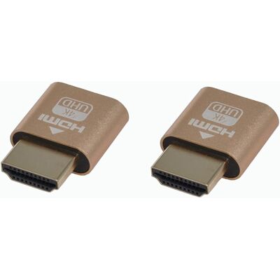 OEM 5 Prises Factices Hdmi, Connecteur Émulateur 4k Uhd, Plug And Play, Pour Serveur Et Mining - Publicité OEM 5 Prises Factices Hdmi, Connecteur Émulateur 4k Uhd, Plug And Play, Pour Serveur Et Mining - Publicité