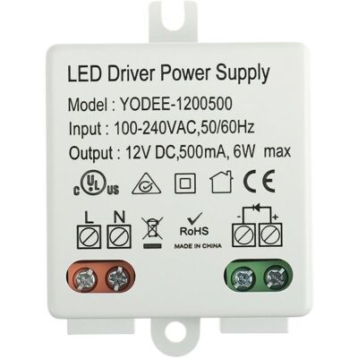 OEM Mini Transformateur Led 12v Dc 6w Pour Lampes Led Basse Tension 12v Ou Autres Alimentations, Petit Et Plat, Aucune Exigence De Charge Minimale (1 Unité). Publicité OEM Mini Transformateur Led 12v Dc 6w Pour Lampes Led Basse Tension 12v Ou Autres Alimentations, Petit Et Plat, Aucune Exigence De Charge Minimale (1 Unité). Publicité