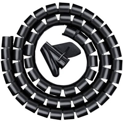 OEM Goulotte De Câbles 3,0 M, Gaine Spiralée Flexible Pour Bureau, Gaine Spiralée Pour Câble De 20 Mm, Noire - Publicité OEM Goulotte De Câbles 3,0 M, Gaine Spiralée Flexible Pour Bureau, Gaine Spiralée Pour Câble De 20 Mm, Noire - Publicité