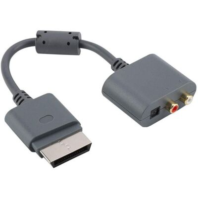 MOXIE Câble Adaptateur Audio Pour Xbox 360, Câble De Conversion Adaptateur Optique Optique Rca Pour Xbox - Publicité MOXIE Câble Adaptateur Audio Pour Xbox 360, Câble De Conversion Adaptateur Optique Optique Rca Pour Xbox - Publicité